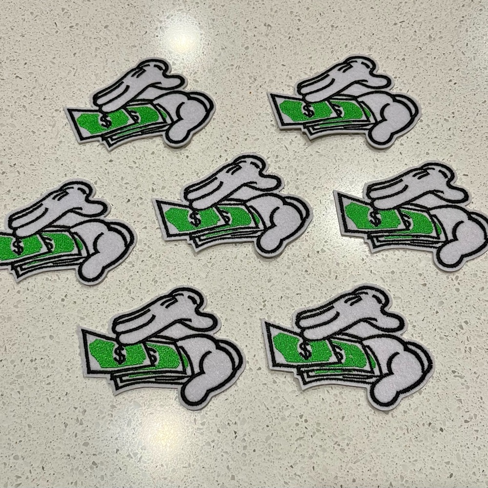 Iron On Money Patches